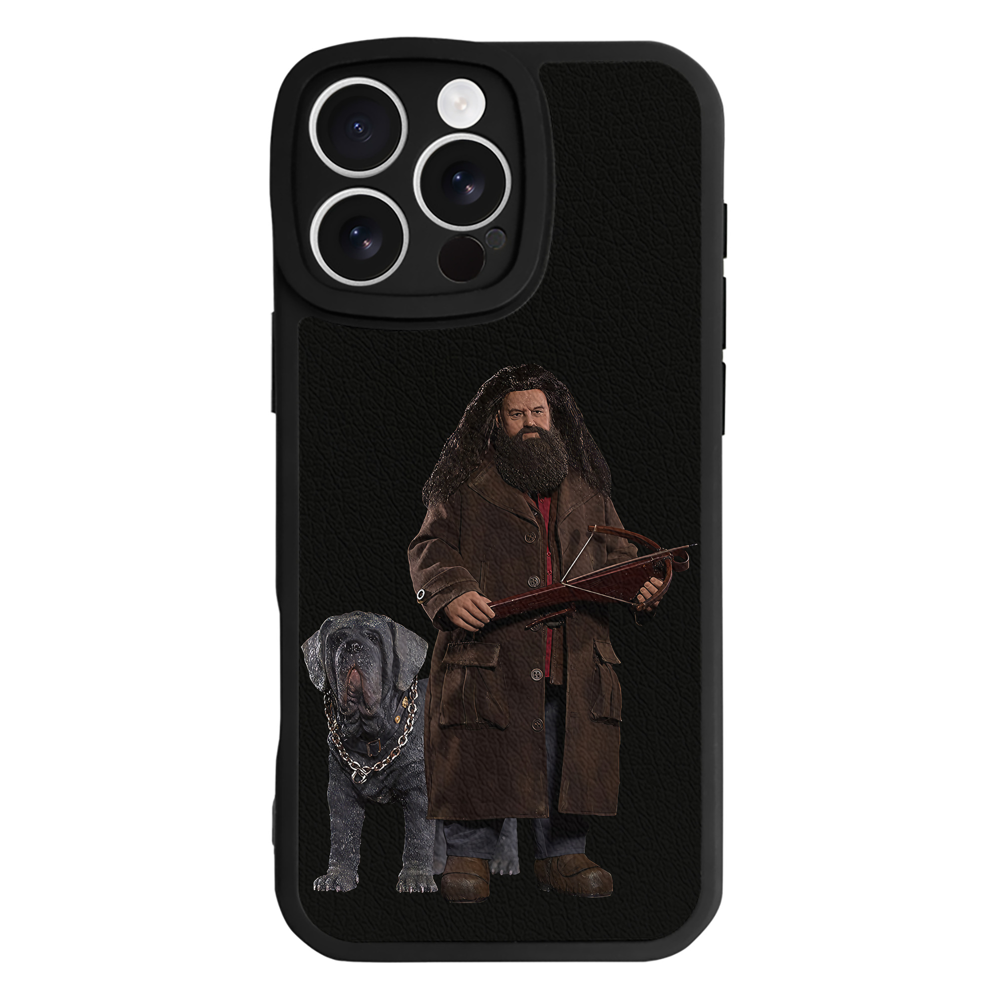 （画像用） Harry Potter ハリー・ポッターシリーズ 【iPhone 16シリーズ対応】シリコンスマホケース（レザー調） 材質：シリコン